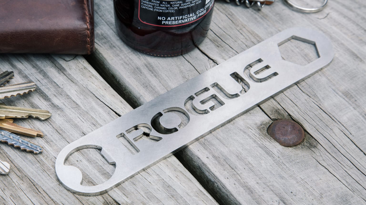 Custom store bottle openers